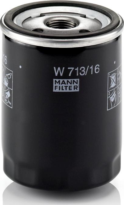Mann-Filter W 713/16 — Filtr oleju