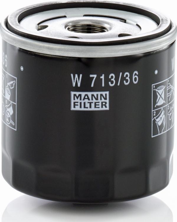 Mann-Filter W 713/36 — Filtr oleju