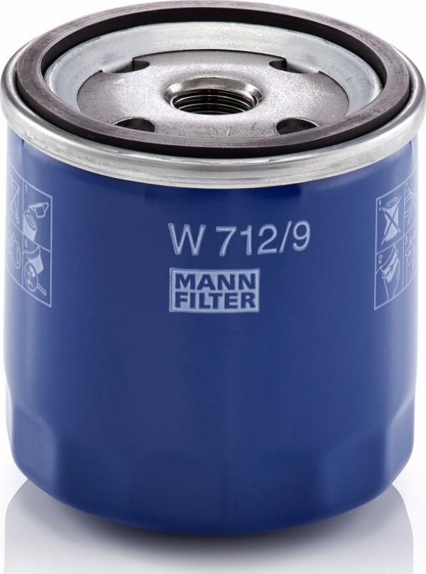 Mann-Filter W 712/9 — Filtr oleju