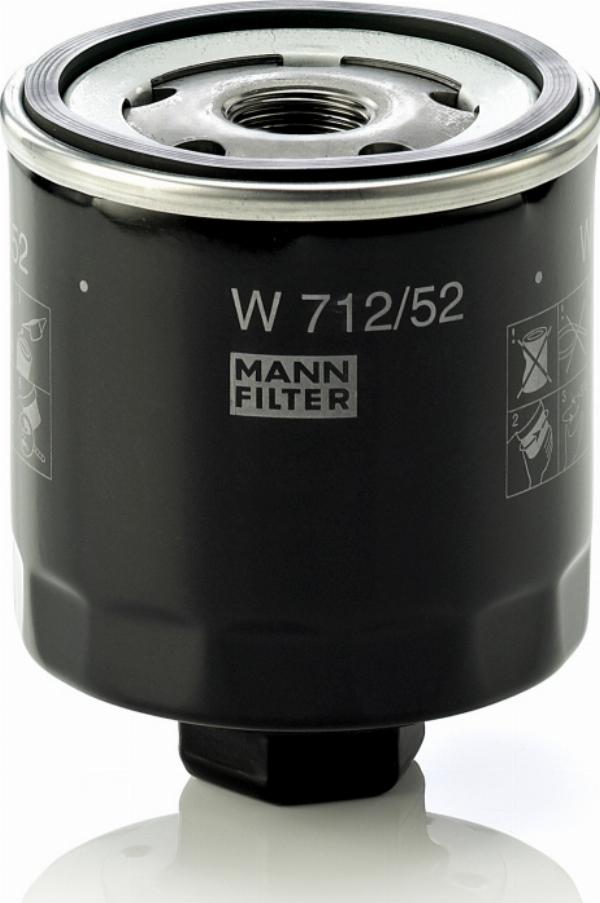 Mann-Filter W 712/52 — Filtr oleju