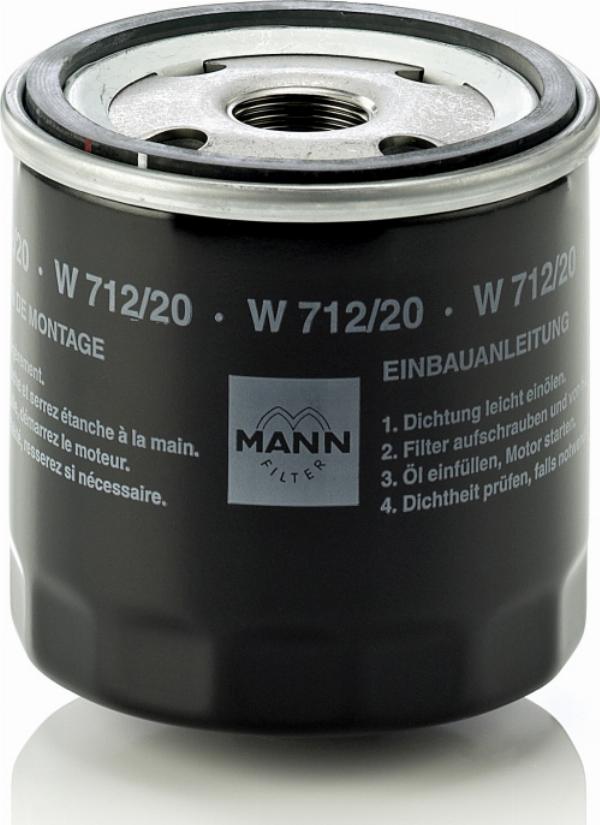 Mann-Filter W 712/20 — Filtr oleju