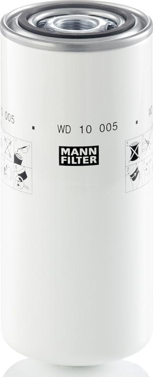 Mann-Filter WD 10 005 — Filtr, hydraulika robocza
