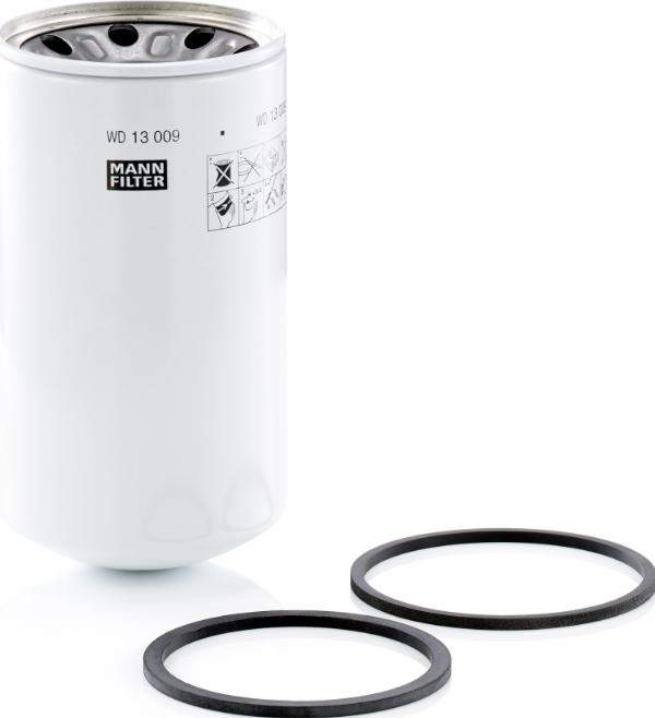 Mann-Filter WD 13 009 x — Filtr, hydraulika robocza