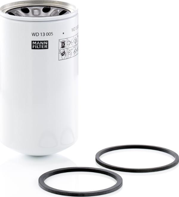 Mann-Filter WD 13 005 x — Filtr, hydraulika robocza