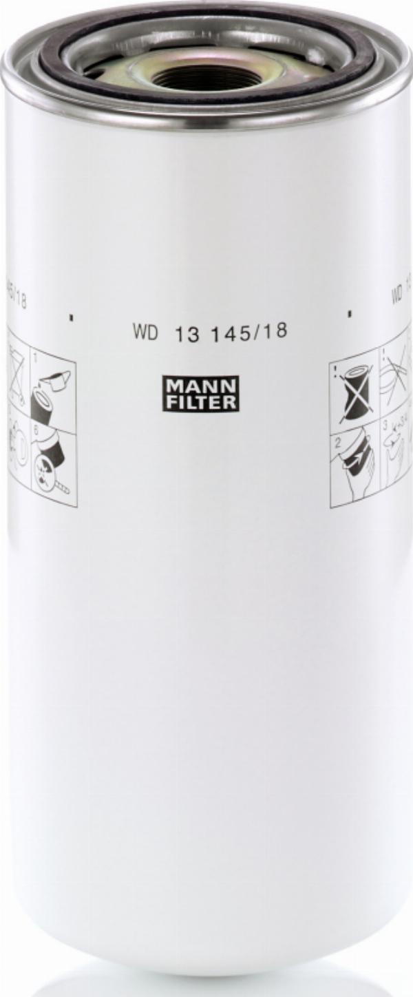 Mann-Filter WD 13 145/18 — Filtr oleju