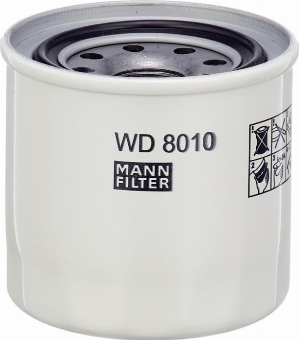 Mann-Filter WD 8010 — Filtr hydrauliczny, układ kierowniczy