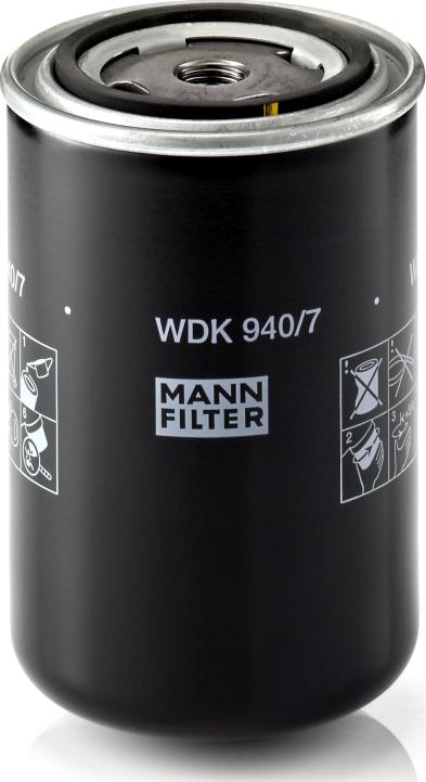 Mann-Filter WDK 940/7 — Filtr paliwa