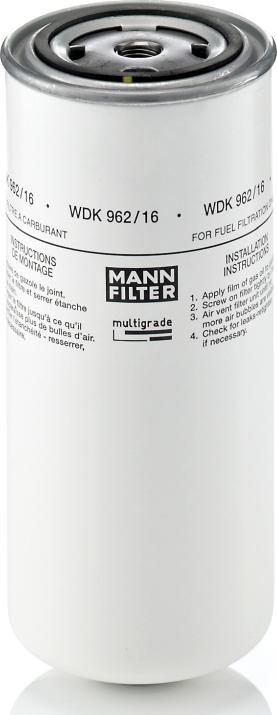 Mann-Filter WDK 962/16 — Filtr paliwa