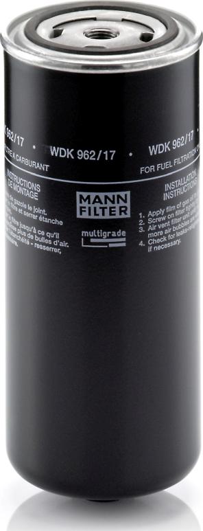 Mann-Filter WDK 962/17 — Filtr paliwa