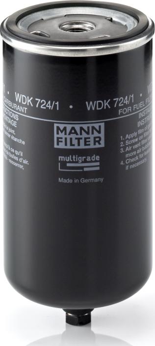 Mann-Filter WDK 724/1 — Filtr paliwa