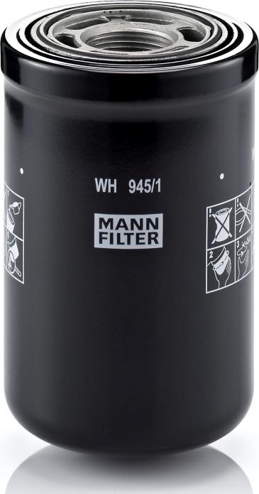 Mann-Filter WH 945/1 — Filtr hydrauliczny, automatyczna skrzynia biegów