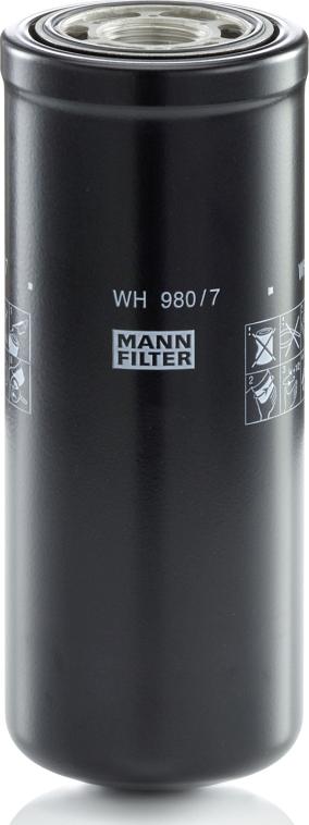 Mann-Filter WH 980/7 — Filtr, hydraulika robocza