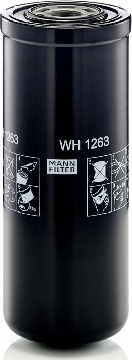 Mann-Filter WH 1263 — Filtr, hydraulika robocza