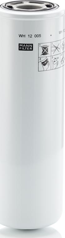 Mann-Filter WH 12 005 — Filtr hydrauliczny, automatyczna skrzynia biegów