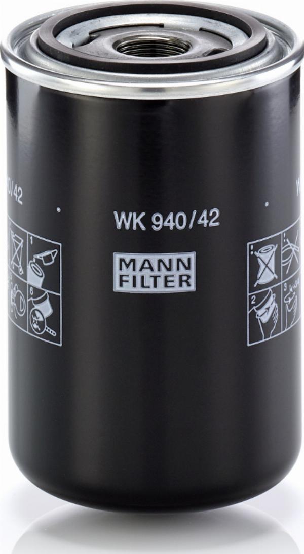 Mann-Filter WK 940/42 — Filtr paliwa