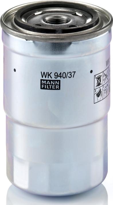 Mann-Filter WK 940/37 x — Filtr paliwa