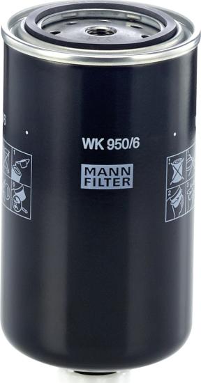 Mann-Filter WK 950/6 — Filtr paliwa