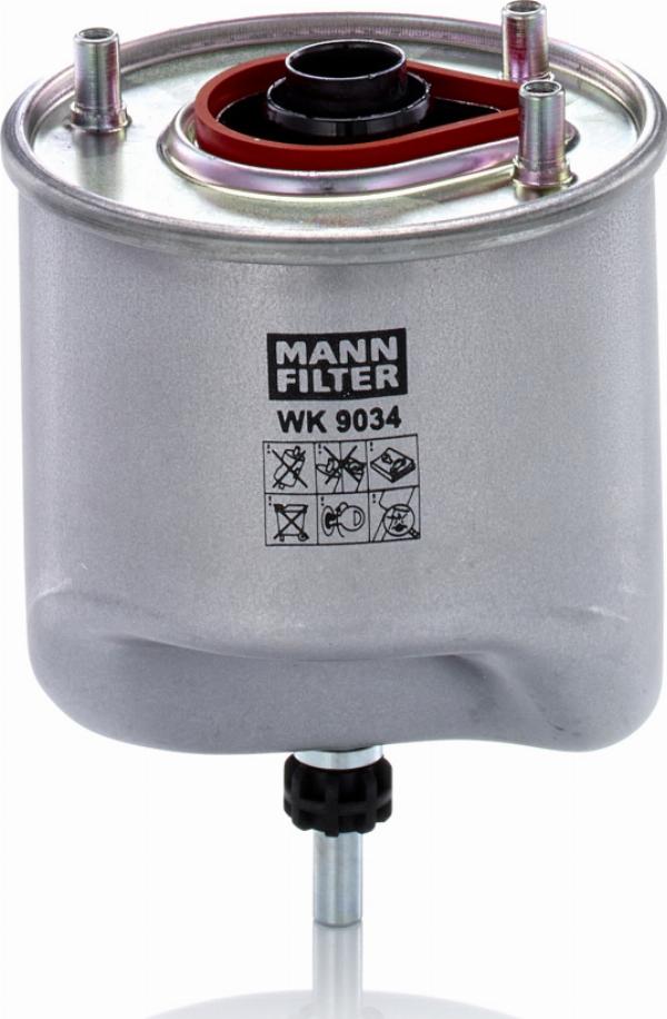 Mann-Filter WK 9034 — Filtr paliwa