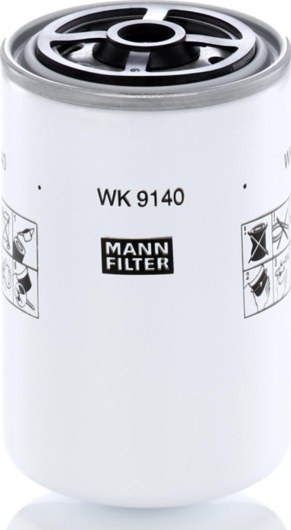 Mann-Filter WK 9140 — Filtr paliwa