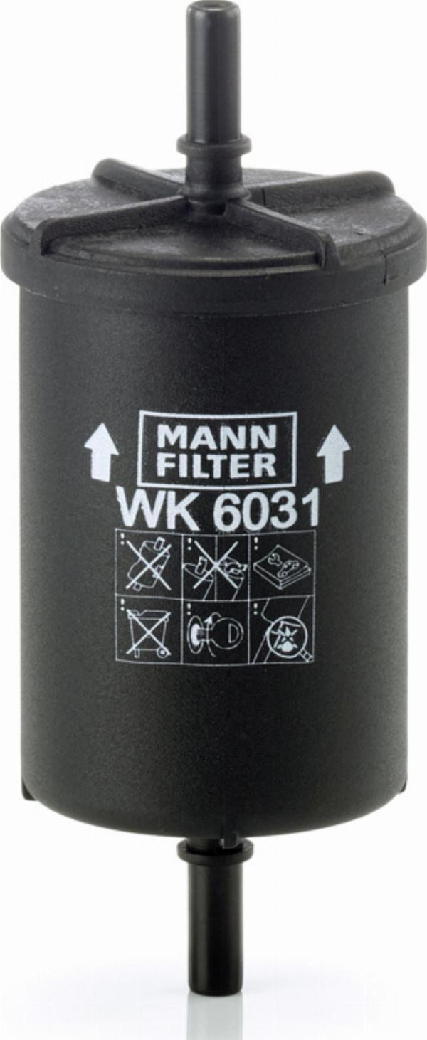 Mann-Filter WK 6031 — Filtr paliwa