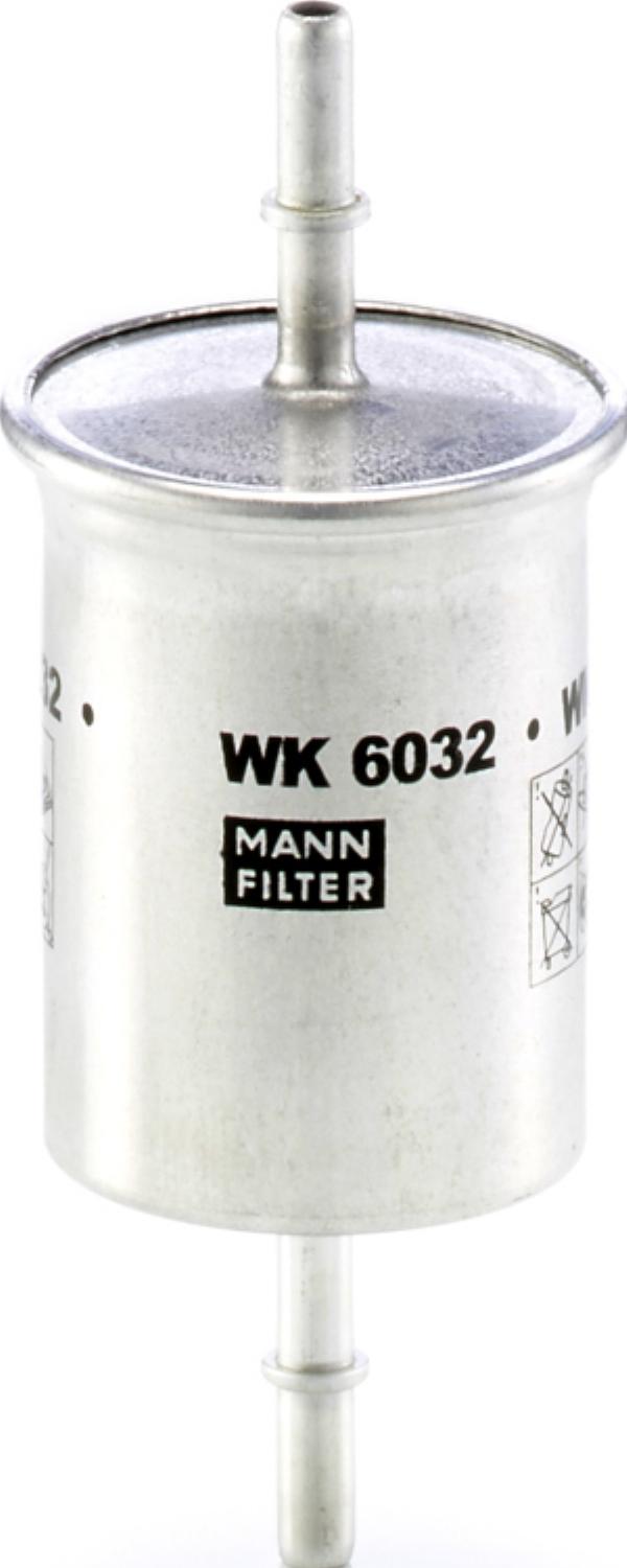 Mann-Filter WK 6032 — Filtr paliwa