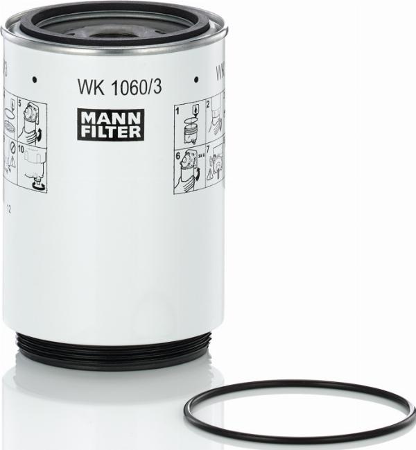 Mann-Filter WK 1060/3 x — Filtr paliwa