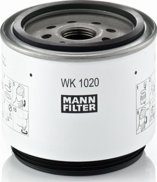 Mann-Filter WK 1020 x — Filtr paliwa