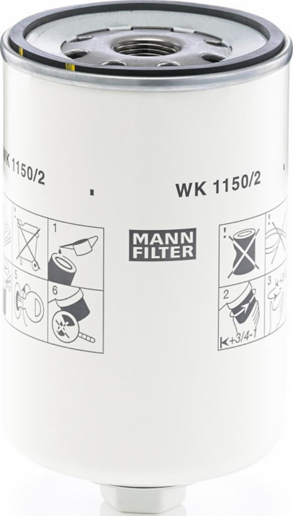 Mann-Filter WK 1150/2 — Filtr paliwa