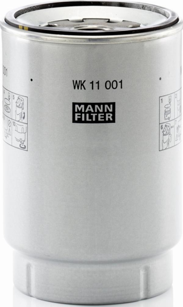 Mann-Filter WK 11 001 x — Filtr paliwa