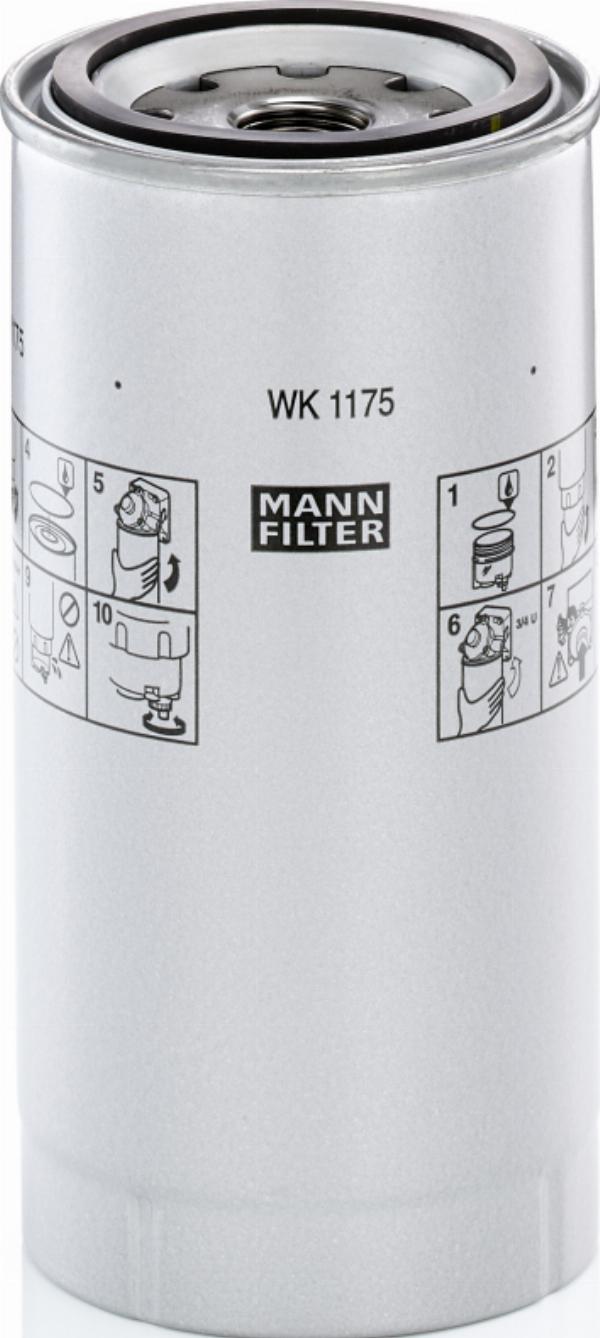 Mann-Filter WK 1175 x — Filtr paliwa
