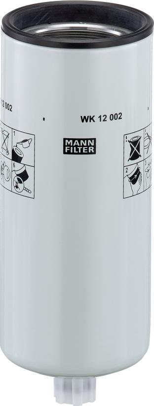 Mann-Filter WK 12 002 — Filtr paliwa