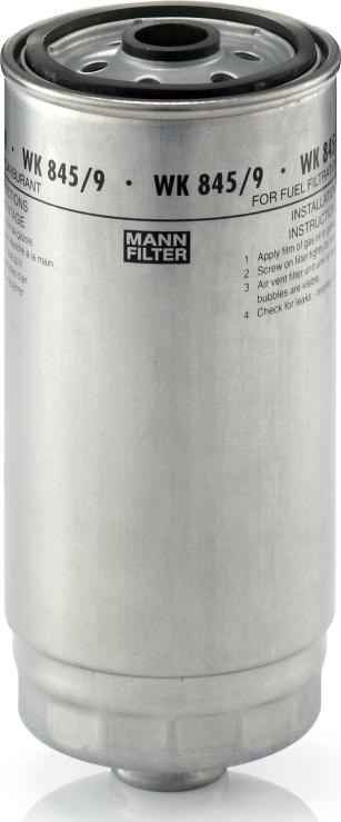 Mann-Filter WK 845/9 — Filtr paliwa