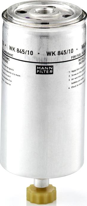 Mann-Filter WK 845/10 — Filtr paliwa