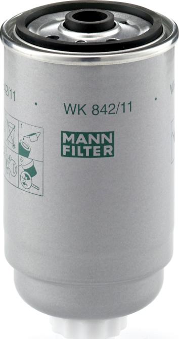 Mann-Filter WK 842/11 — Filtr paliwa