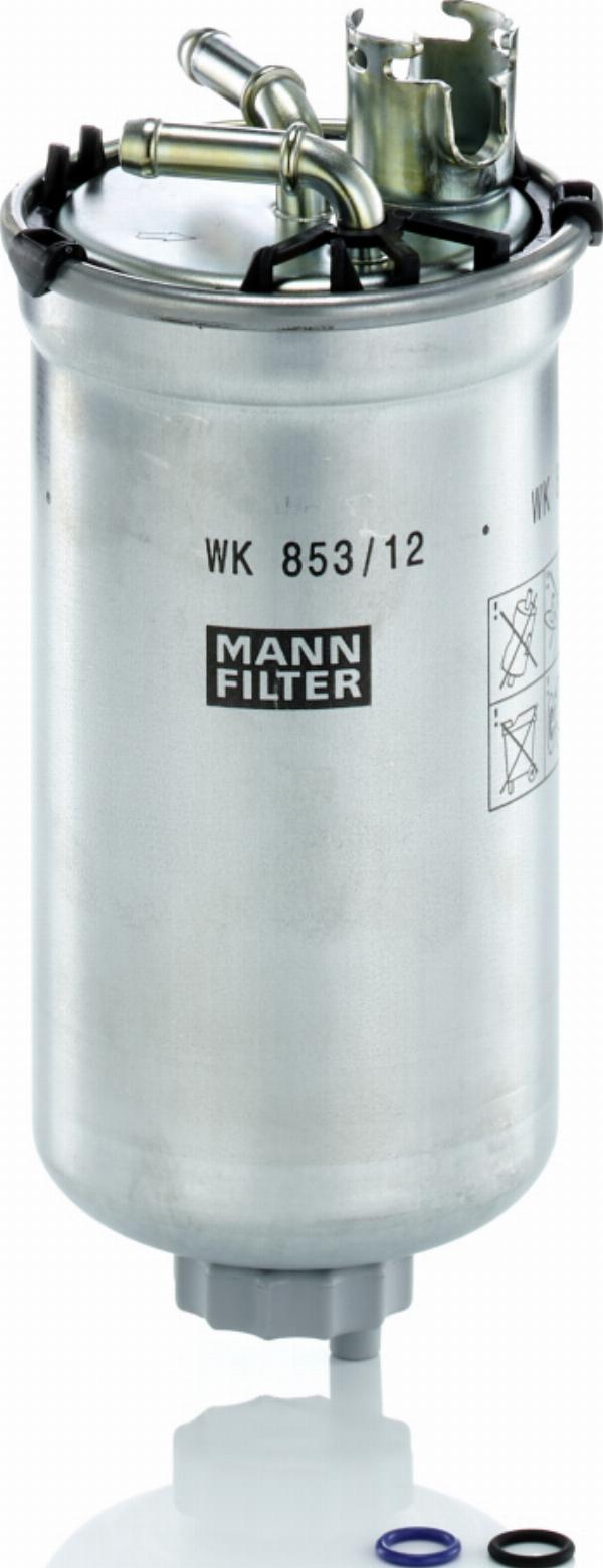 Mann-Filter WK 853/12 z — Filtr paliwa