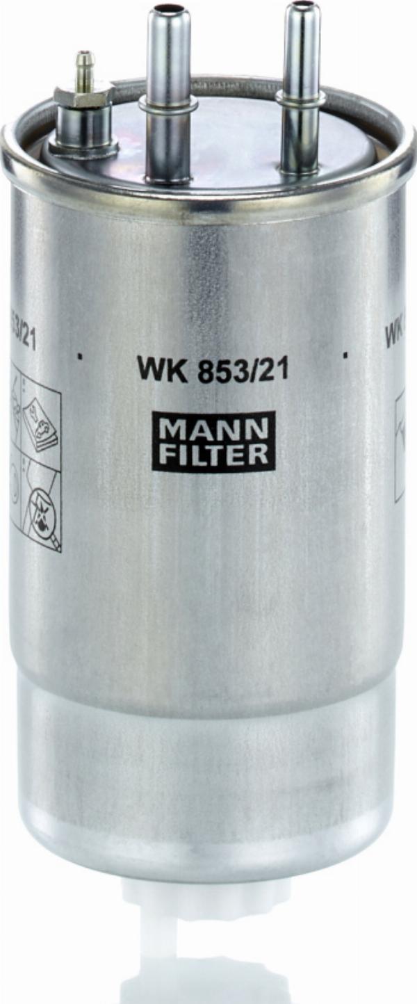 Mann-Filter WK 853/21 — Filtr paliwa