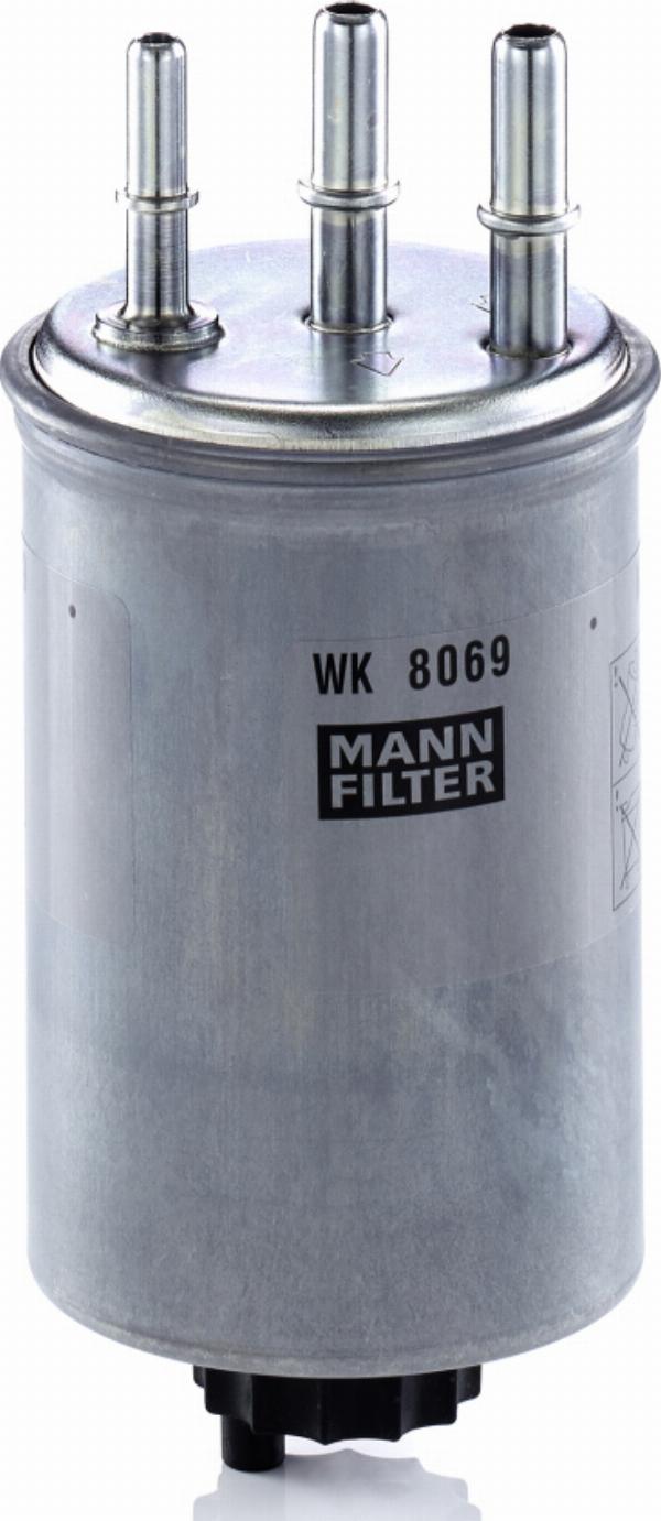 Mann-Filter WK 8069 — Filtr paliwa