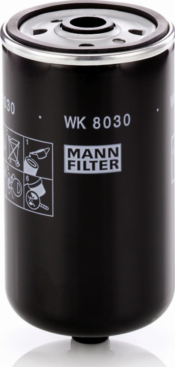 Mann-Filter WK 8030 — Filtr paliwa