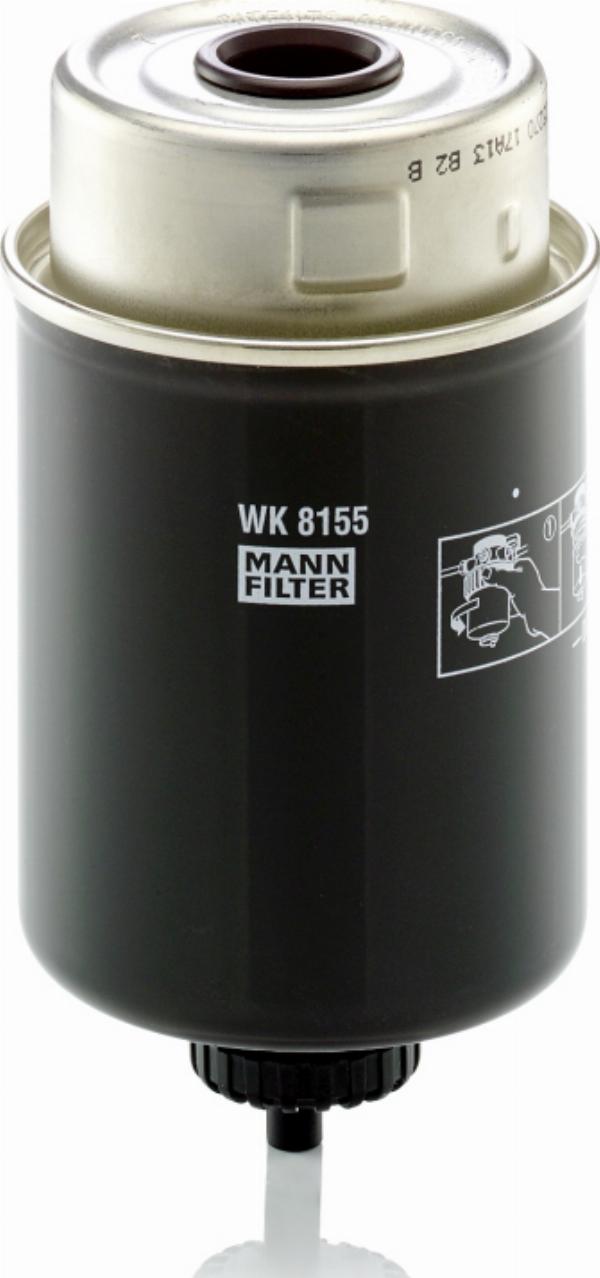 Mann-Filter WK 8155 — Filtr paliwa