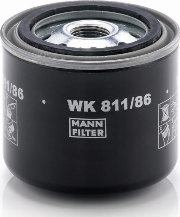 Mann-Filter WK 811/86 — Filtr paliwa