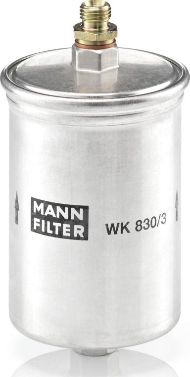 Mann-Filter WK 830/3 — Filtr paliwa