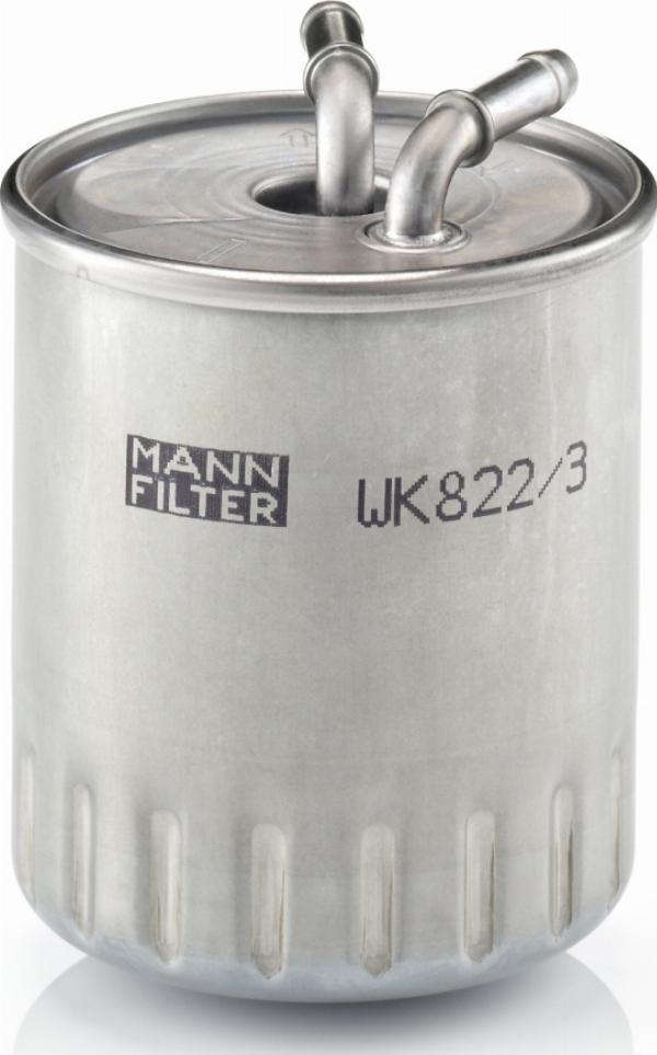 Mann-Filter WK 822/3 — Filtr paliwa