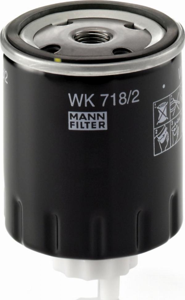 Mann-Filter WK 718/2 — Filtr paliwa