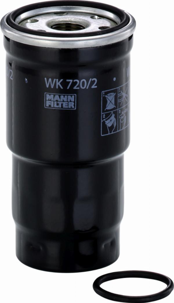 Mann-Filter WK 720/2 x — Filtr paliwa