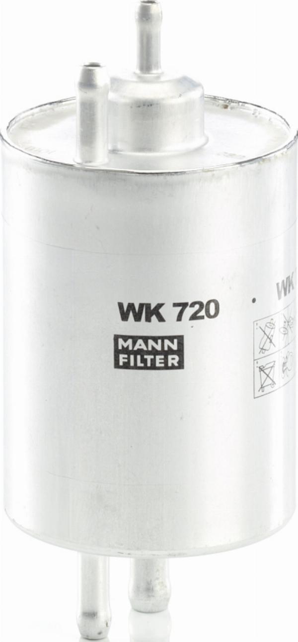 Mann-Filter WK 720 — Filtr paliwa