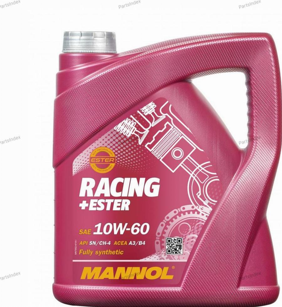Mannol MN7902-4 - OLEJ 10W60 MANNOL RACING  ESTER     4L