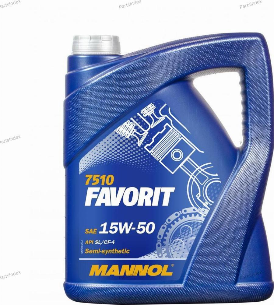 Mannol MN7510-5 - 15w50
