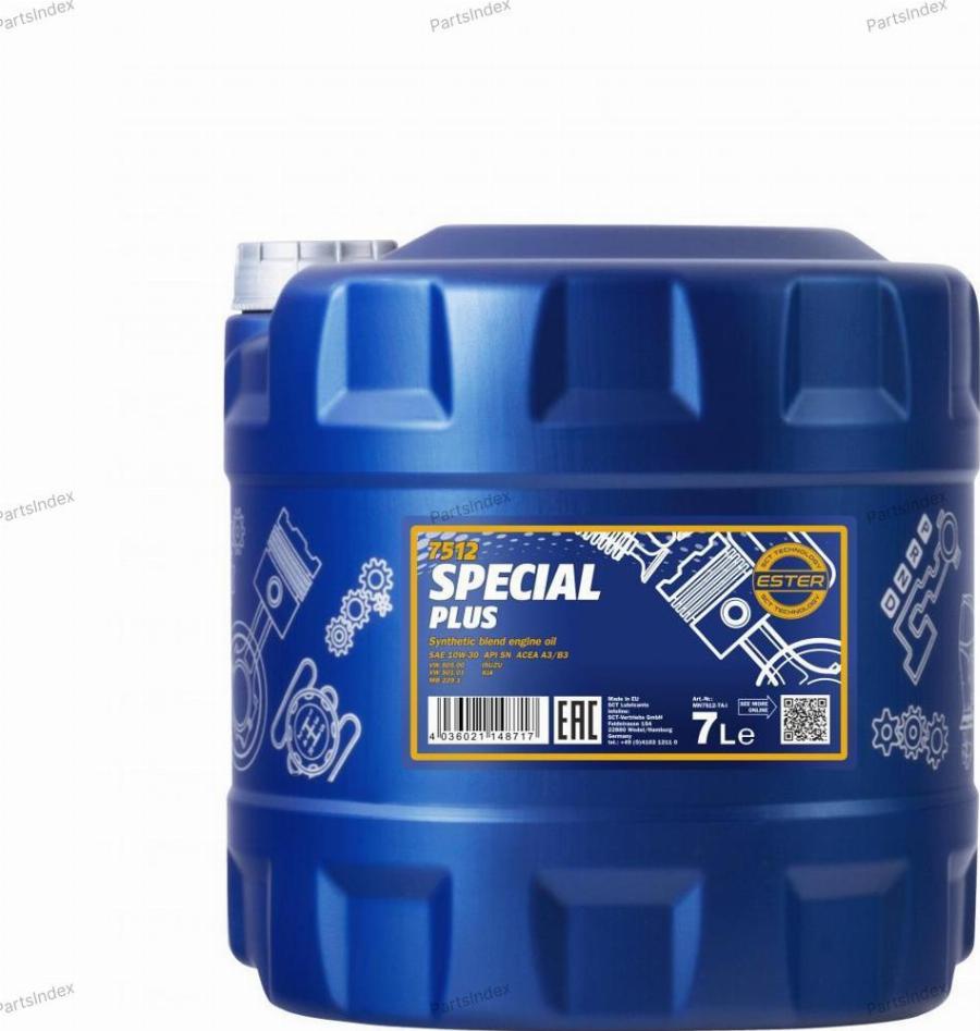 Mannol MN7512-7 - OLEJ 10W30 MANNOL SPECIAL PLUS     7L