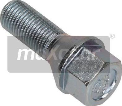 Maxgear 49-0963 - ŚRUBA KOŁA CITROEN C2-C3-C4- M12X1.25- GWINT 26MM- STOŻEK- KLUCZ 17