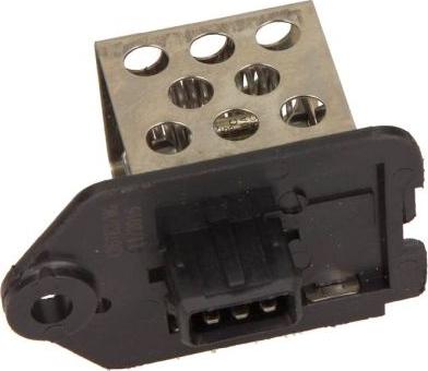 Maxgear 57-0093 - REZYSTOR WENTYLATORA CHŁODNICY PEUGEOT PARTNER 1.1-1.4- 1.6 16V-2.2 16V- 1.9D- 2.0HDI -206-307-406-807 CZARNY